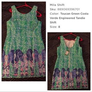 BNWT Lilly Pulitzer Mila shift
